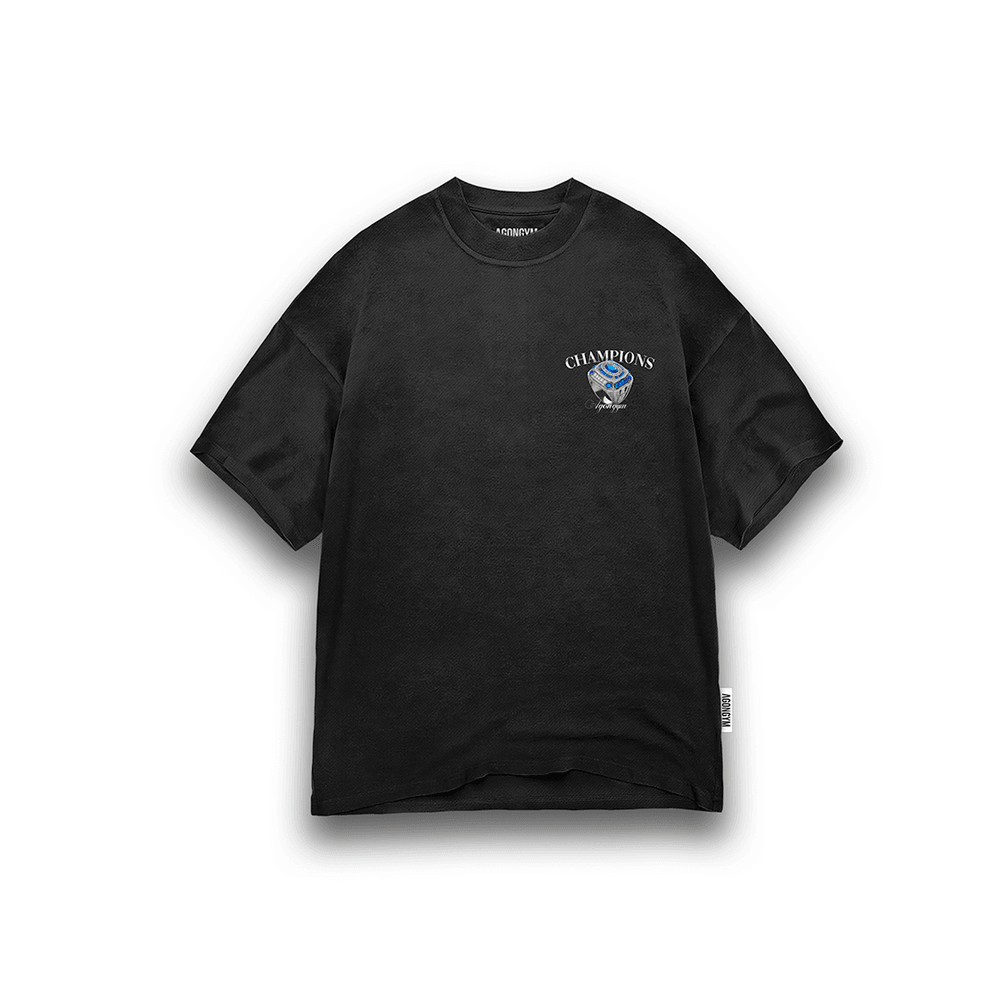 Champions oversize dark washed