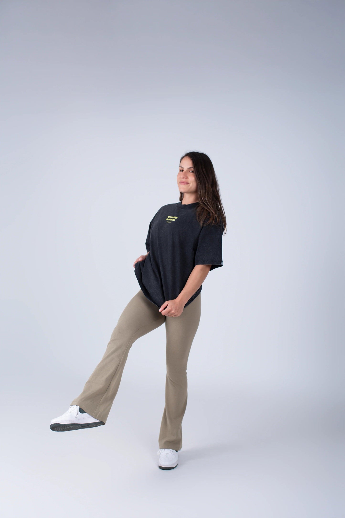 Quality Habits oversize black unisex