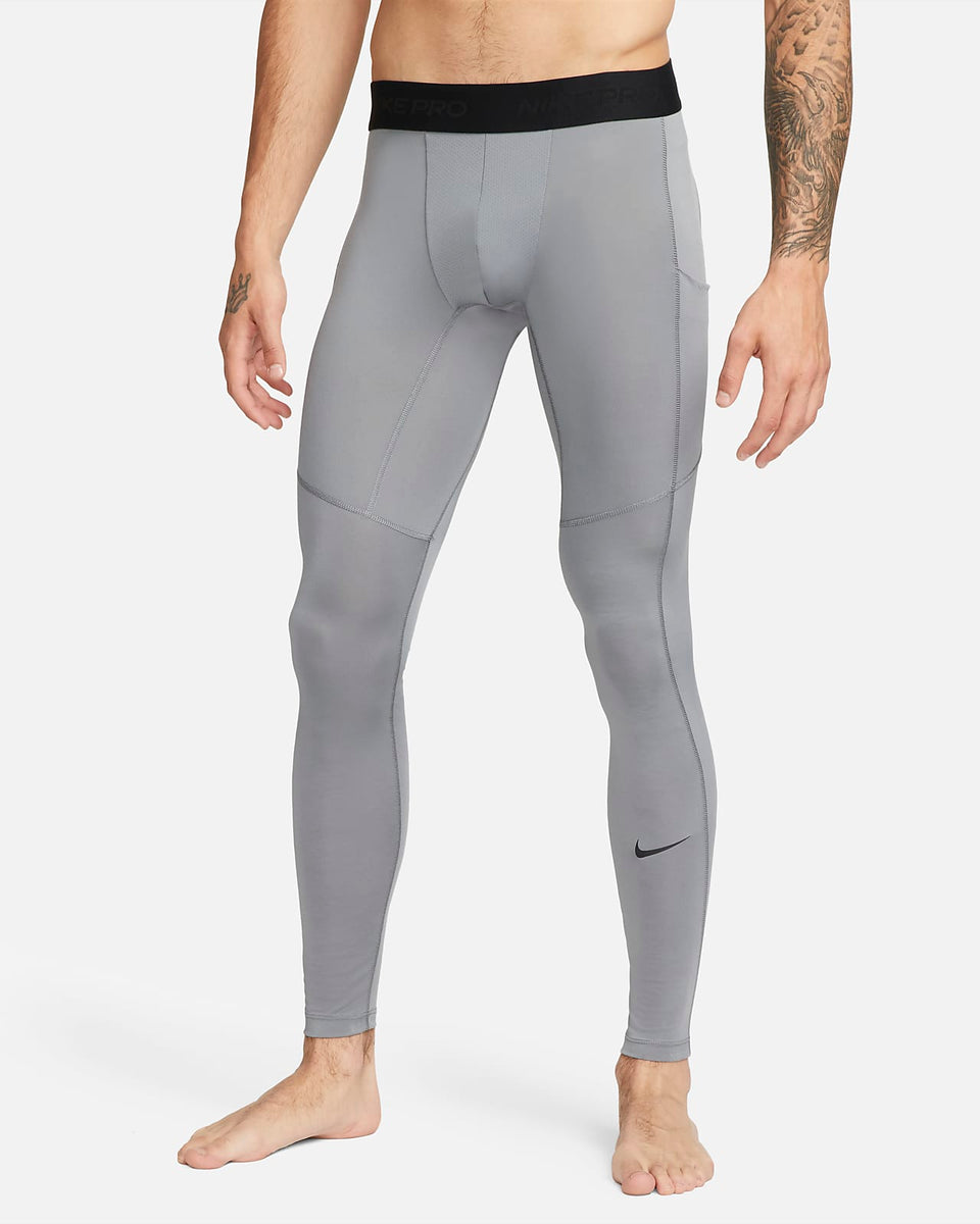 Mallas nike pro gris online