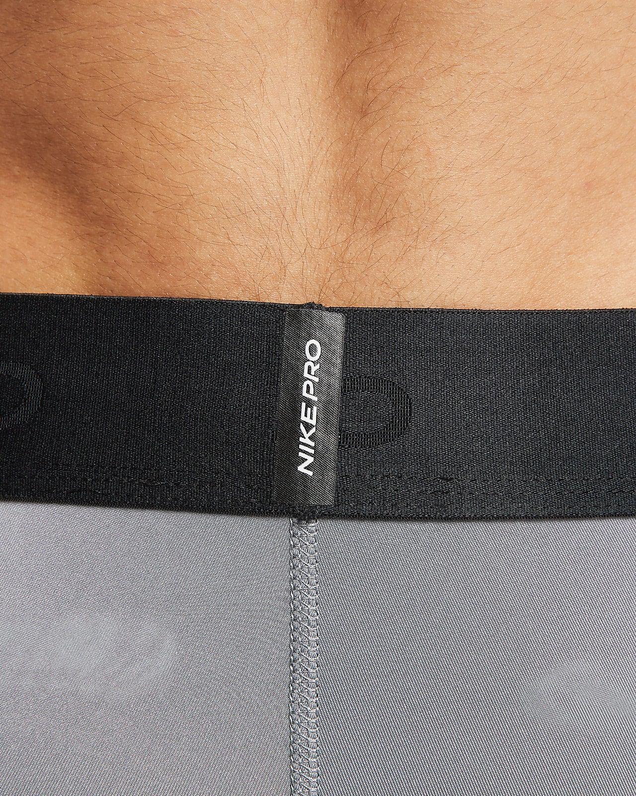 Nike Pro malla larga gris