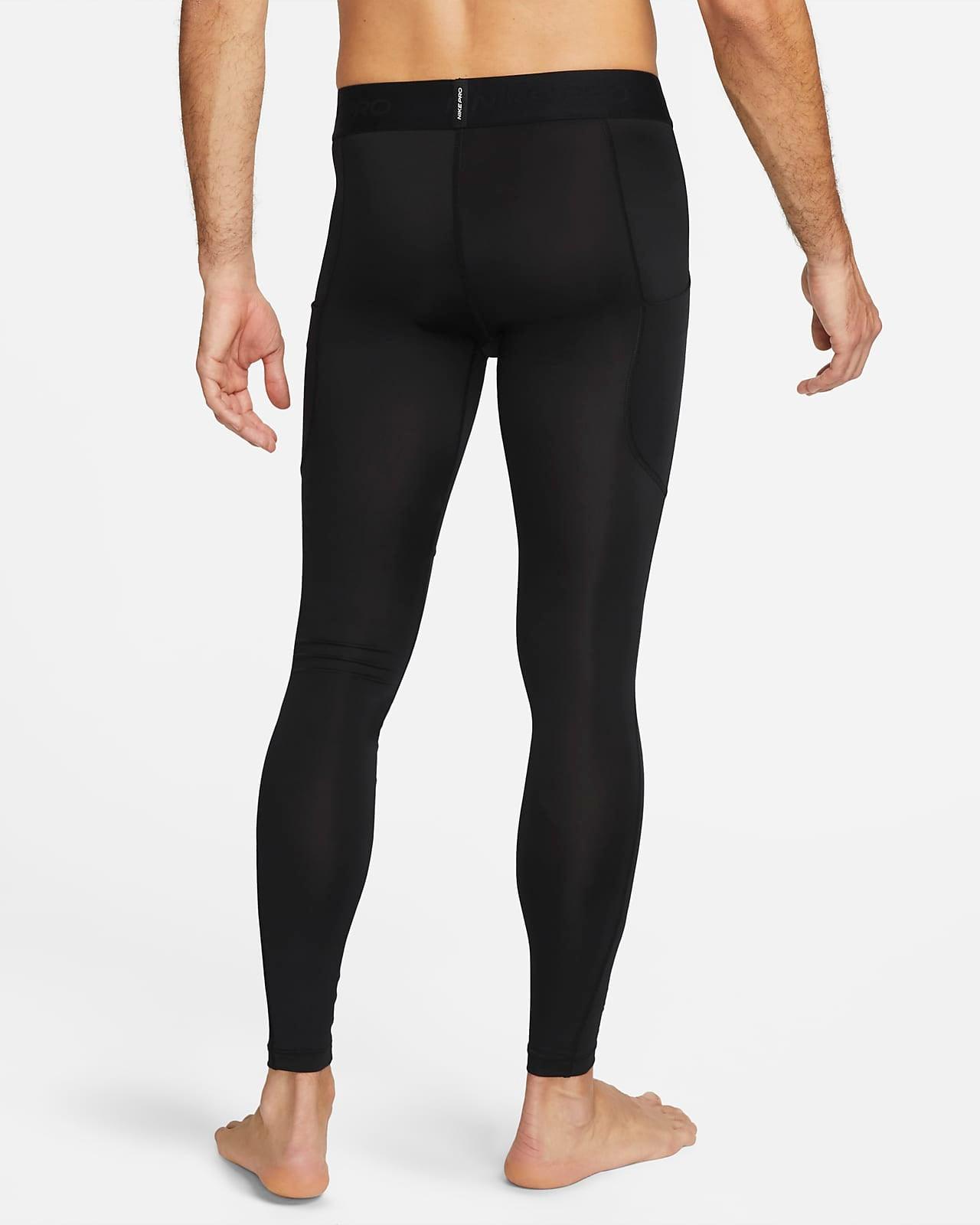 Nike Pro malla larga negro