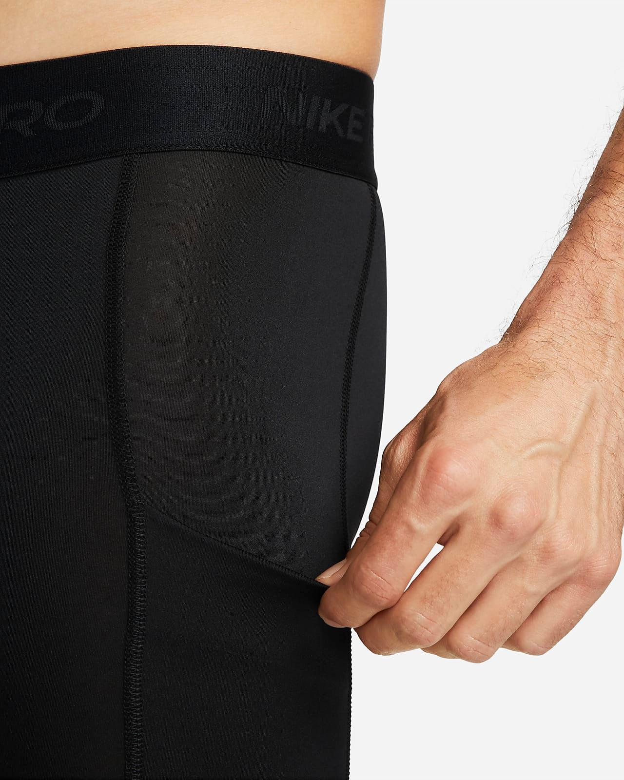 Nike Pro malla larga negro