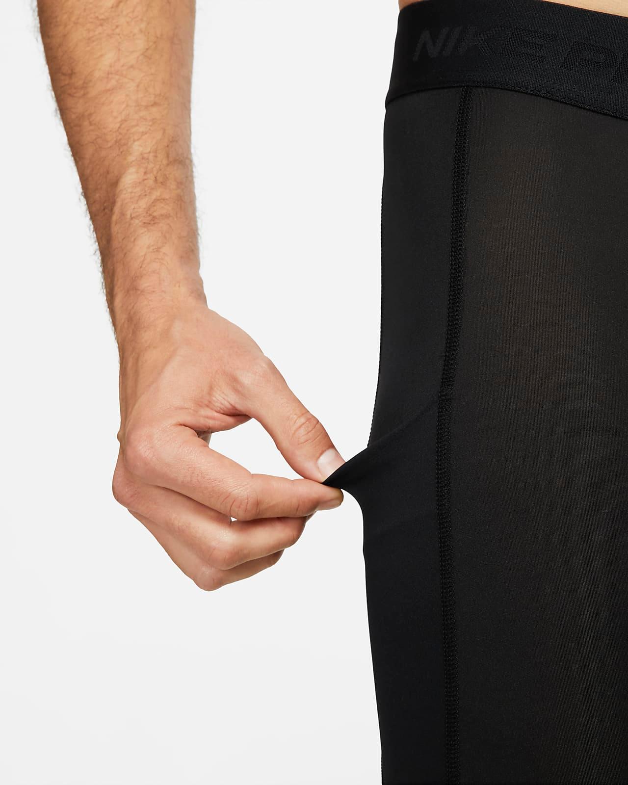 Nike Pro malla larga negro