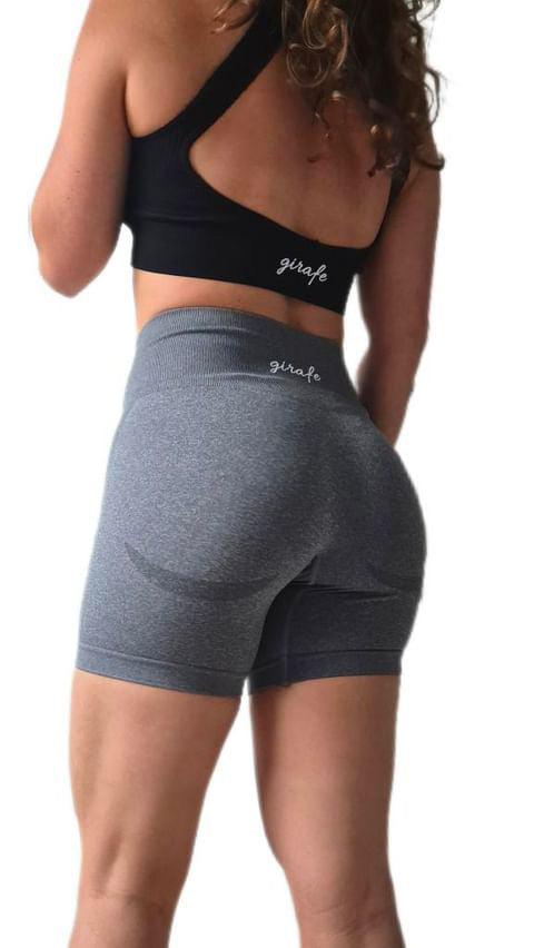 Shorts Push Up Girafe gris - Unbroken Fitness Shop