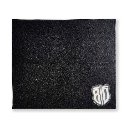 Panel velcro negro para mochilas