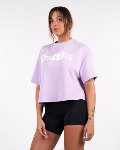 Baggy Oversize CrossFit® Crop top bloom